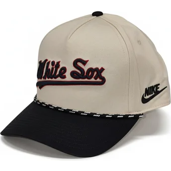 Mütsid kumer beež snapback Rise Structured Chicago White Sox MLB Nike