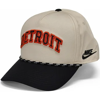 Cap kumer beige snapback Rise Structured Detroit Tigers MLB Nike
