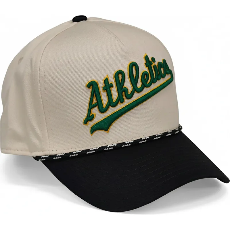 mutsid-kumer-beez-snapback-rise-structured-oakland-athletics-mlb-nike
