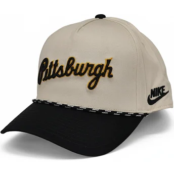Cap kumer beige snapback Rise Structured Pittsburgh Pirates MLB Nike