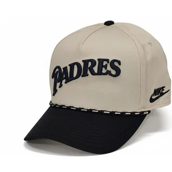Mütsid kumer beež snapback Rise Structured San Diego Padres MLB Nike