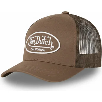 Cap kumer brown adjustable strap Von Dutch