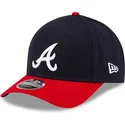 mutsid-kumer-meresinine-snapback-9forty-m-crown-player-replica-atlanta-braves-mlb-new-era