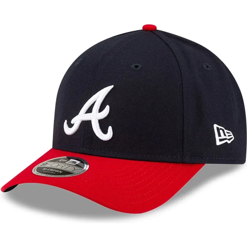 cap-kumer-navy-blue-snapback-9forty-m-crown-player-replica-atlanta-braves-mlb-new-era cap-kumer-navy-blue-snapback-9forty-m-crown-player-replica-atlanta-braves-mlb-new-era