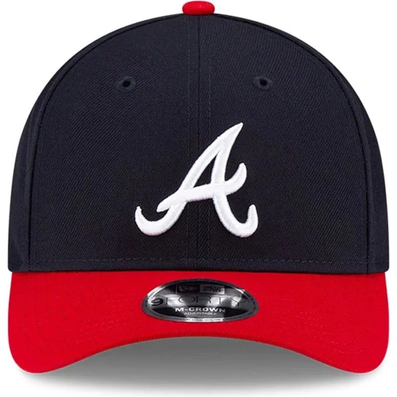 mutsid-kumer-meresinine-snapback-9forty-m-crown-player-replica-atlanta-braves-mlb-new-era