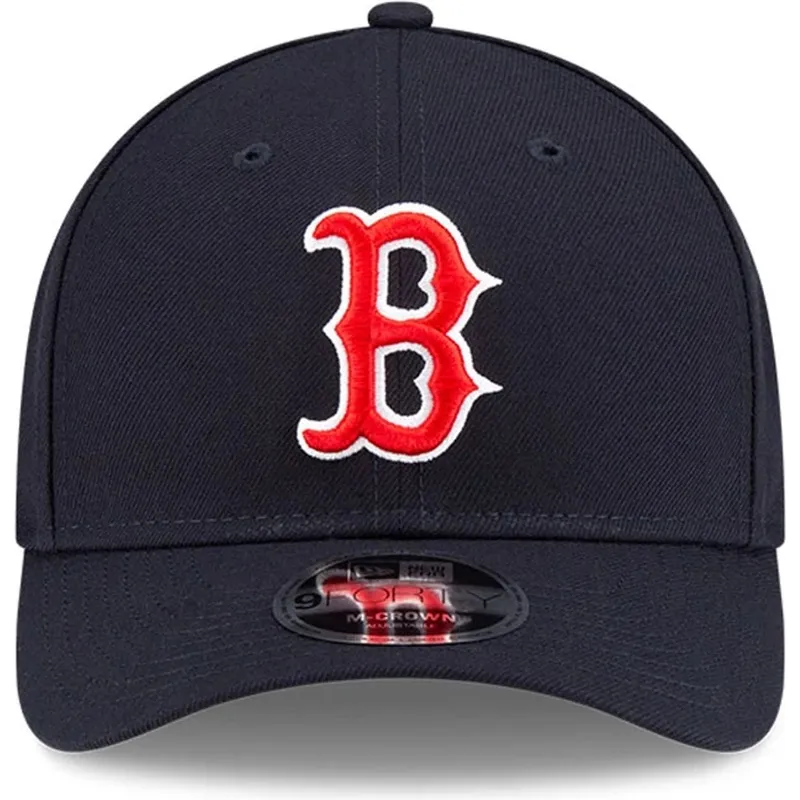 mutsid-kumer-meresinine-snapback-9forty-m-crown-player-replica-boston-red-sox-mlb-new-era