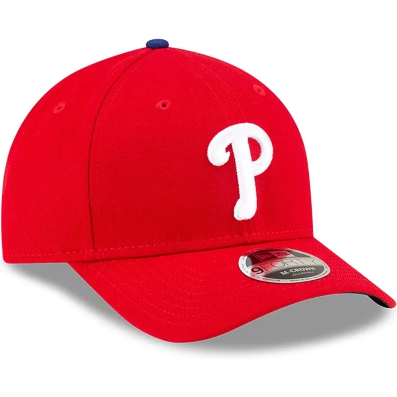 mutsid-kumer-punane-snapback-9forty-m-crown-player-replica-philadelphia-phillies-mlb-new-era