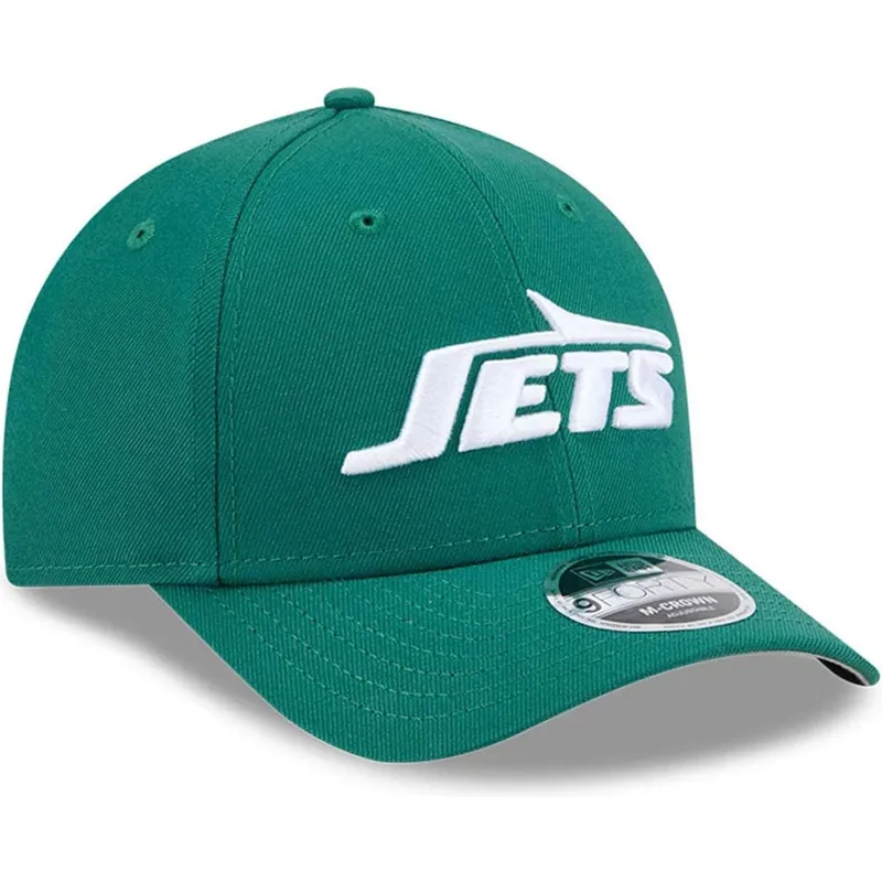 mutsid-kumer-roheline-snapback-9forty-m-crown-team-new-york-jets-nfl-new-era