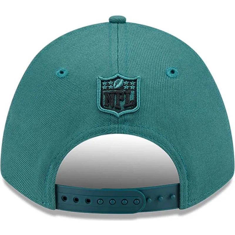 mutsid-kumer-roheline-snapback-9forty-m-crown-team-philadelphia-eagles-nfl-new-era