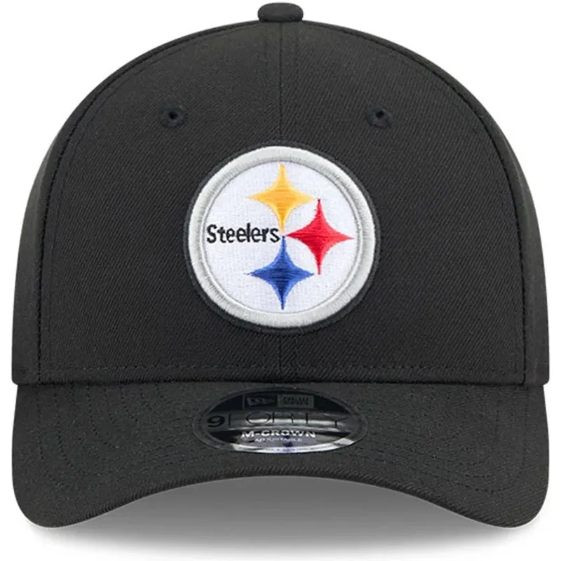 cap-kumer-black-snapback-9forty-m-crown-team-pittsburgh-steelers-nfl-new-era