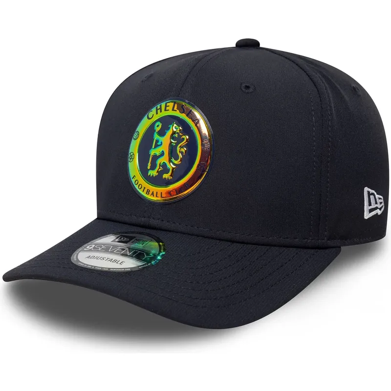 mutsid-kumer-meresinine-snapback-9seventy-stretch-snap-iridiscent-chelsea-football-club-premier-league-new-era