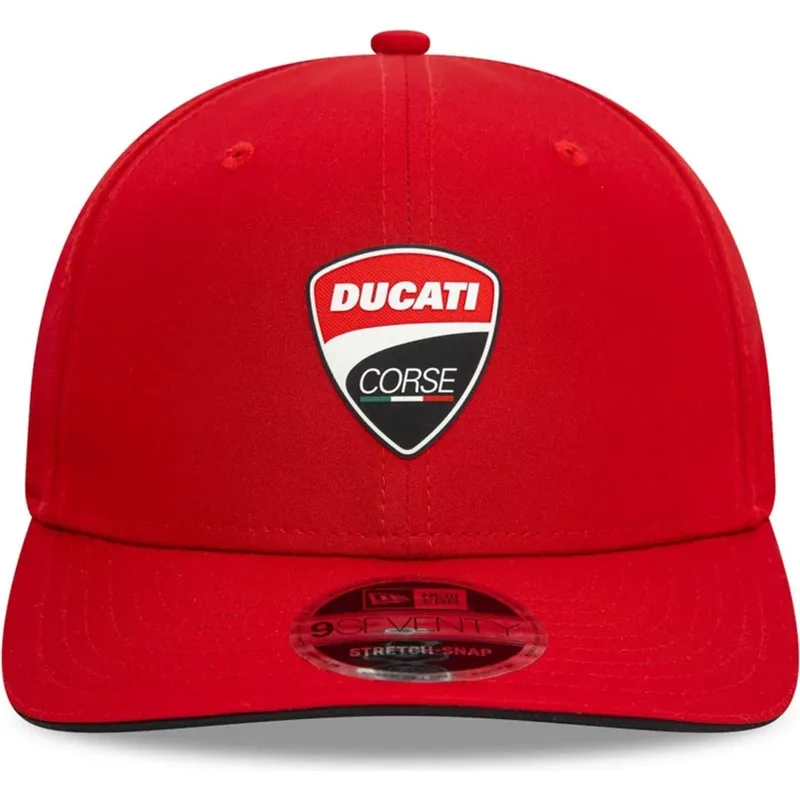 mutsid-kumer-punane-snapback-9seventy-stretch-snap-core-ducati-motor-motogp-new-era