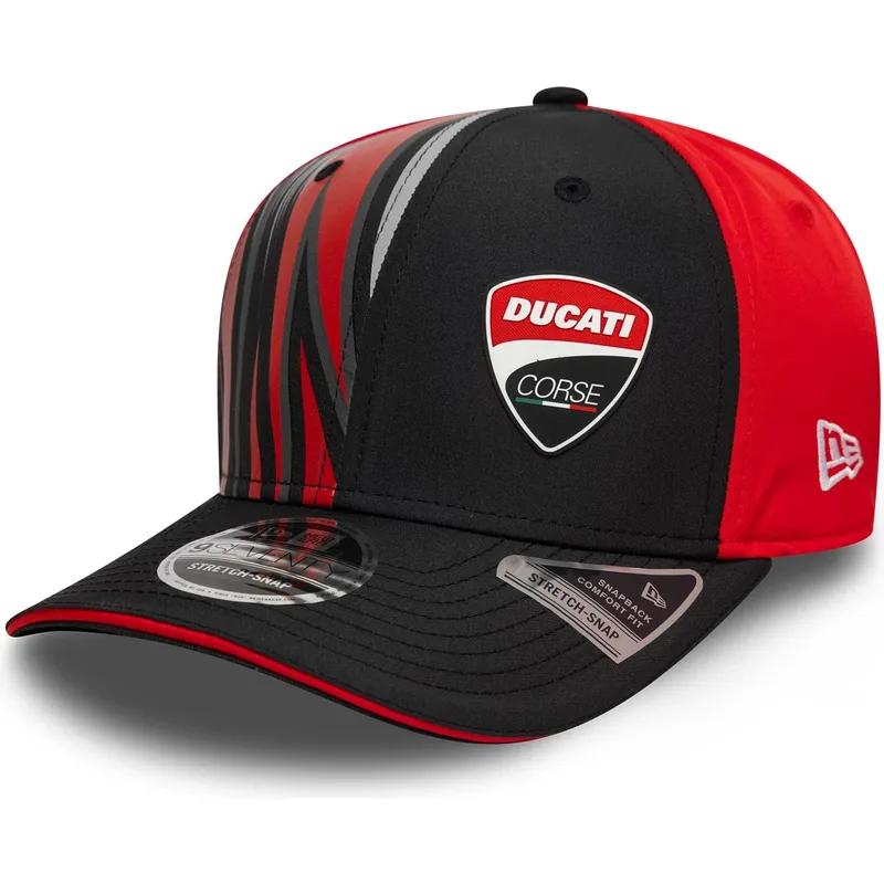 cap-kumer-black-snapback-9seventy-stretch-snap-print-ducati-motor-motogp-new-era