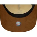 cap-kumer-brown-adjustable-strap-9fifty-a-frame-suede-visor-los-angeles-dodgers-mlb-new-era