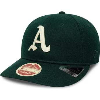 Mütsid kumer roheline reguleeritav rihm 9FIFTY Retro Crown Heritage Series Oakland Athletics MLB New Era