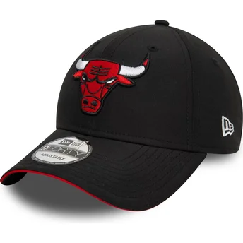 Cap kumer black adjustable strap 9FORTY Microfibre Chicago Bulls NBA New Era