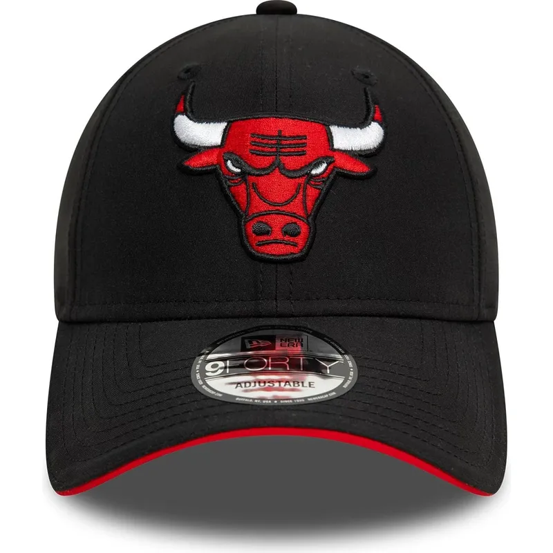 mutsid-kumer-must-reguleeritav-9forty-microfibre-chicago-bulls-nba-new-era