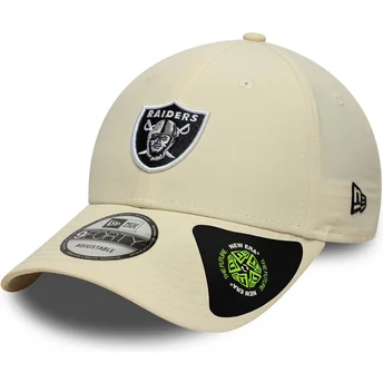 Cap kumer beige adjustable strap 9FORTY Recycled Midi Las Vegas Raiders NFL New Era