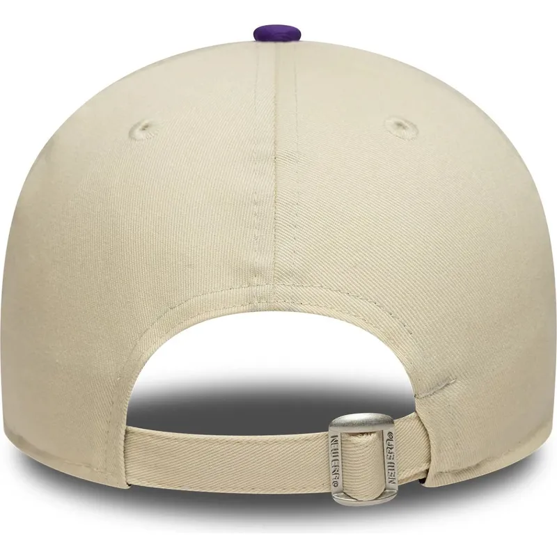 cap-kumer-beige-adjustable-strap-9forty-colour-block-los-angeles-lakers-nba-new-era