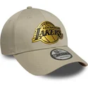 cap-kumer-beige-snapback-9forty-metallic-los-angeles-lakers-nba-new-era