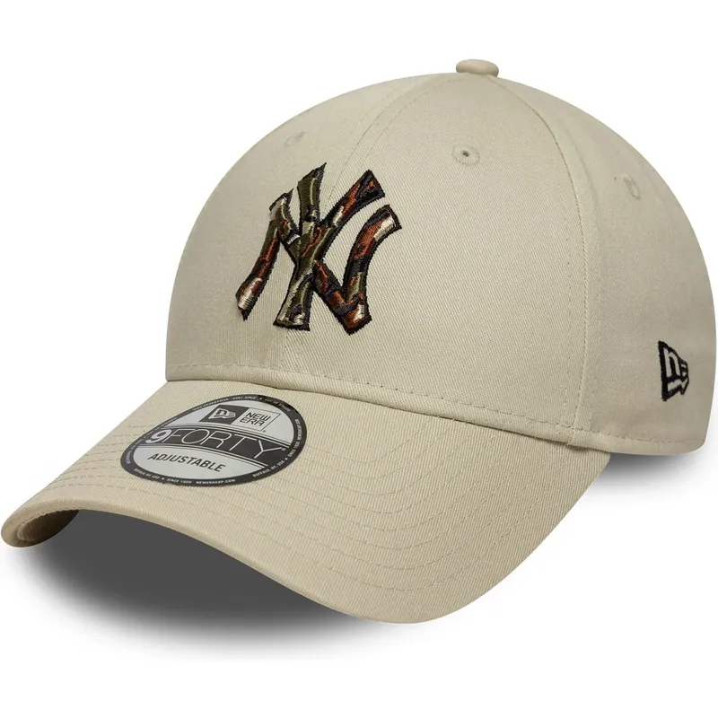mutsid-kumer-beez-reguleeritav-9forty-camo-infill-new-york-yankees-mlb-new-era