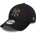 new-era-curved-brim-9forty-camo-infill-new-york-yankees-mlb-black-adjustable-cap
