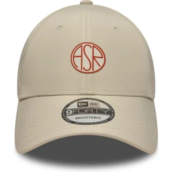 Cap kumer beige adjustable strap 9FORTY Streetweear Associazione Sportiva Roma Serie A New Era