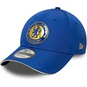 cap-kumer-blue-adjustable-strap-9forty-retro-chelsea-football-club-premier-league-new-era