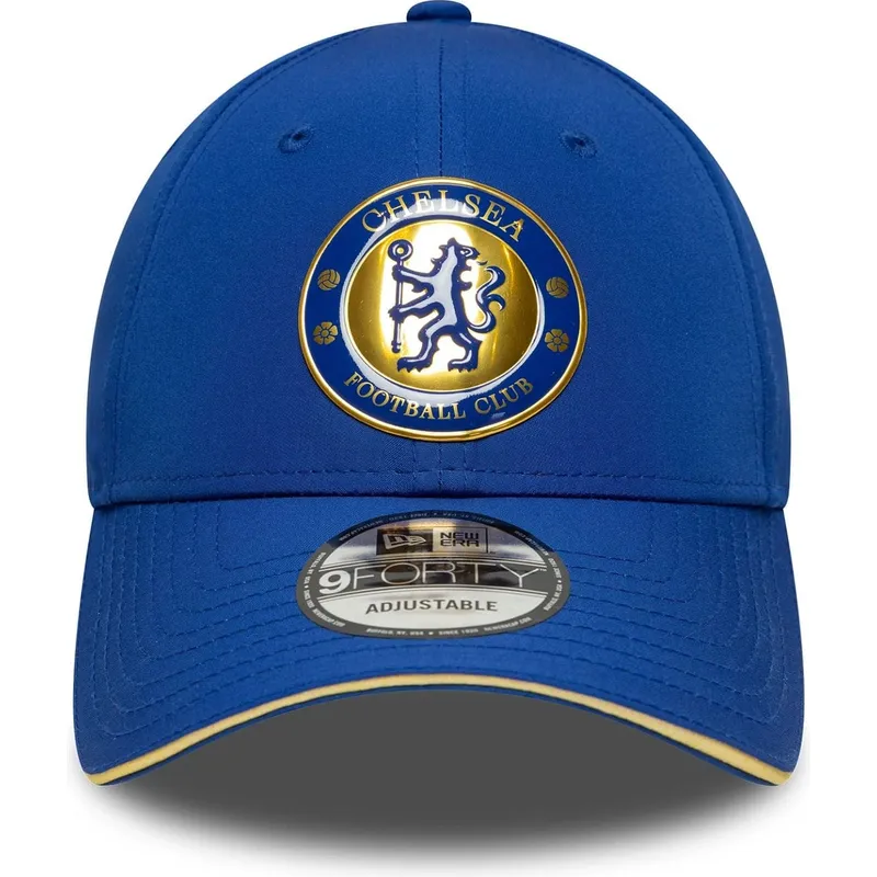 cap-kumer-blue-adjustable-strap-9forty-retro-chelsea-football-club-premier-league-new-era