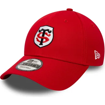Mütsid kumer punane reguleeritav 9FORTY Core Stade Toulousain Top 14 New Era