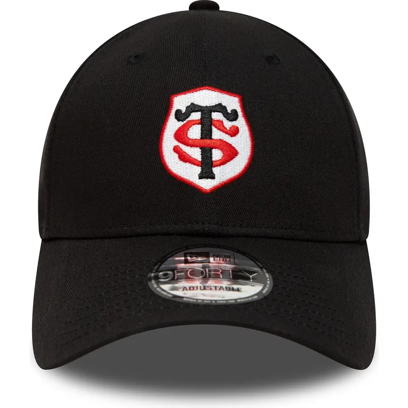 new-era-curved-brim-9forty-team-logo-stade-toulousain-top-14-black-adjustable-cap