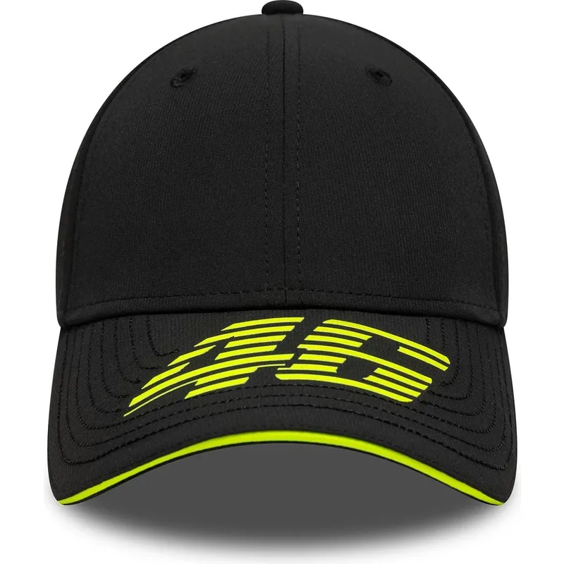 mutsid-kumer-must-reguleeritav-9forty-recycled-stripe-valentino-rossi-vr46-motogp-new-era