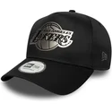 mutsid-kumer-must-snapback-9forty-e-frame-metallic-los-angeles-lakers-nba-new-era