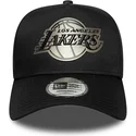 cap-kumer-black-snapback-9forty-e-frame-metallic-los-angeles-lakers-nba-new-era