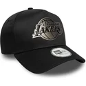 mutsid-kumer-must-snapback-9forty-e-frame-metallic-los-angeles-lakers-nba-new-era