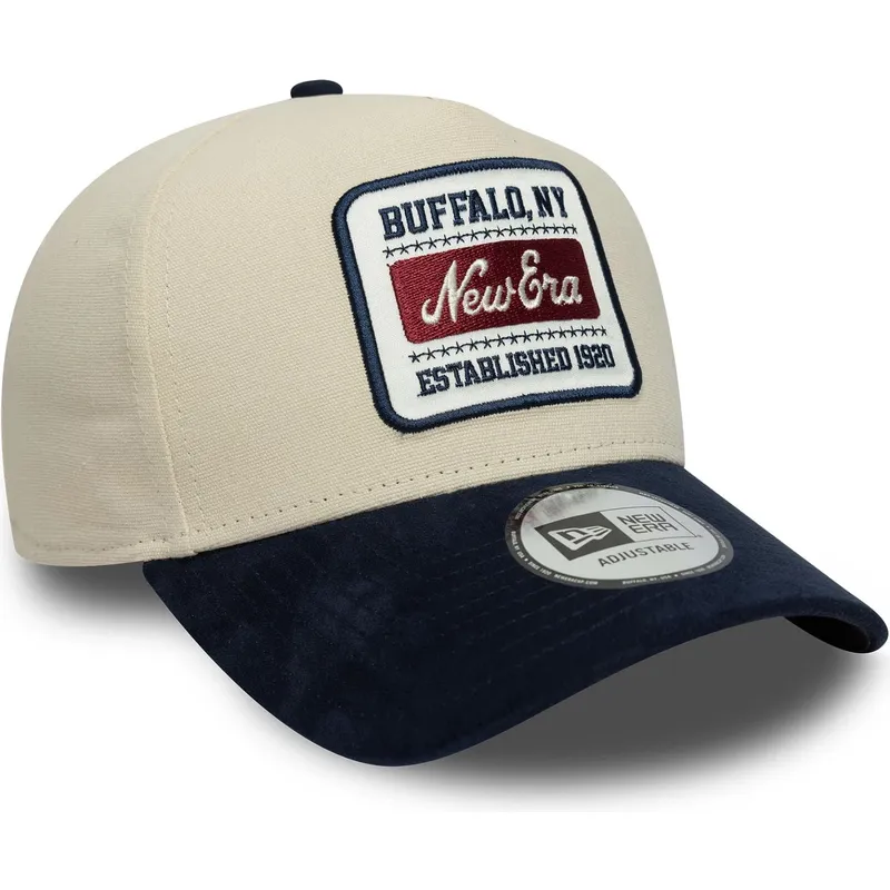 cap-kumer-beige-adjustable-strap-e-frame-new-era