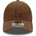 mutsid-kumer-pruun-reguleeritav-9forty-m-crown-cord-los-angeles-dodgers-mlb-new-era