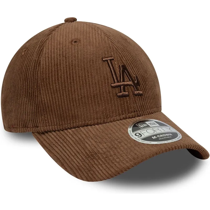 mutsid-kumer-pruun-reguleeritav-9forty-m-crown-cord-los-angeles-dodgers-mlb-new-era
