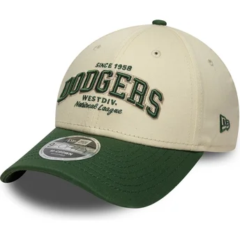 Mütsid kumer beež reguleeritav 9FORTY M-Crown Wordmark Los Angeles Dodgers MLB New Era