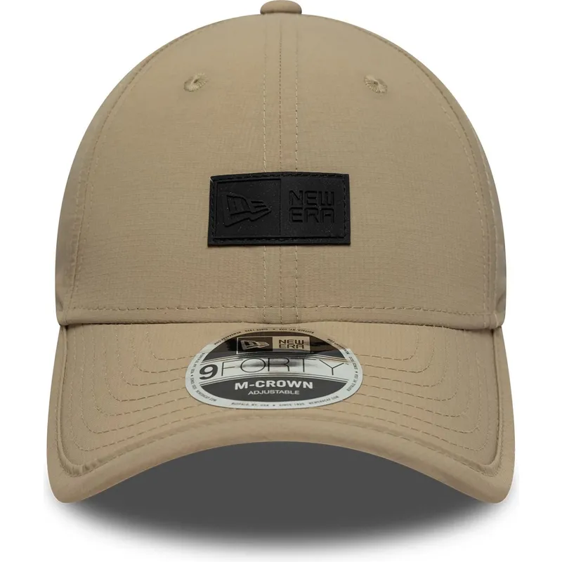 cap-kumer-beige-adjustable-strap-9forty-m-crown-new-era