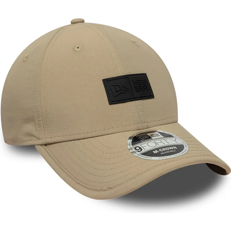 cap-kumer-beige-adjustable-strap-9forty-m-crown-new-era