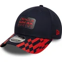 mutsid-kumer-meresinine-snapback-9forty-m-crown-visor-print-red-bull-racing-formula-1-new-era