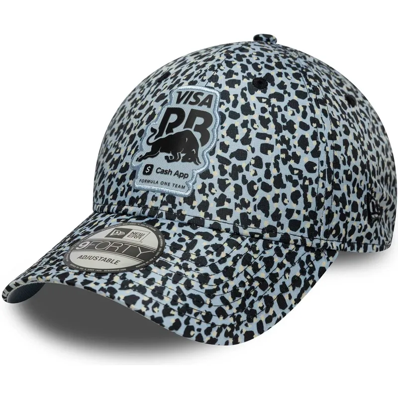 cap-kumer-leopard-adjustable-strap-9forty-m-crown-racing-bulls-f1-team-formula-1-new-era