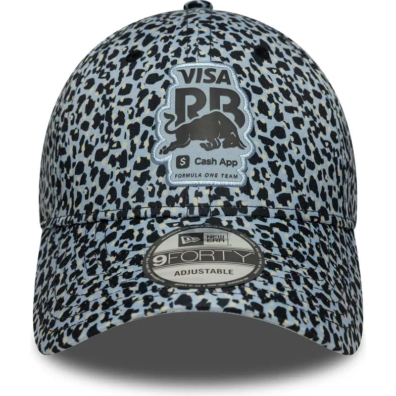 cap-kumer-leopard-adjustable-strap-9forty-m-crown-racing-bulls-f1-team-formula-1-new-era