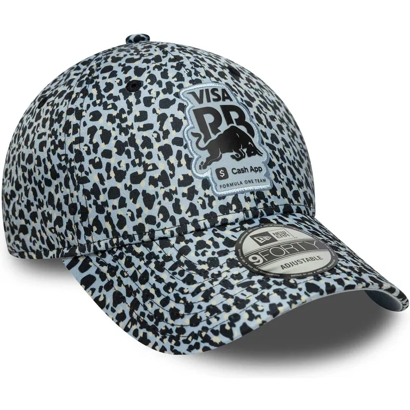cap-kumer-leopard-adjustable-strap-9forty-m-crown-racing-bulls-f1-team-formula-1-new-era