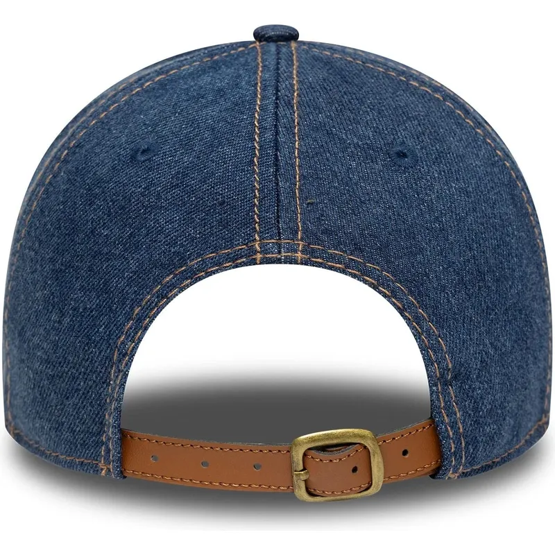 mutsid-kumer-sinine-reguleeritav-9twenty-denim-distress-new-york-yankees-mlb-new-era