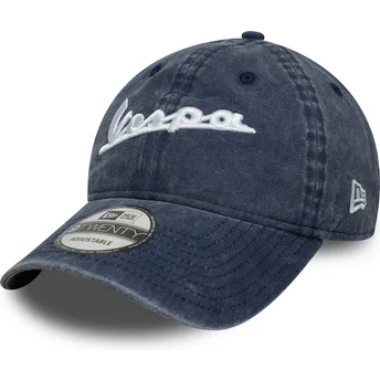 Cap kumer blue adjustable strap 9TWENTY Washed Vespa Piaggio New Era