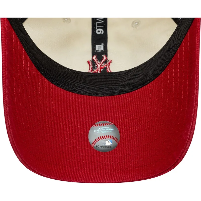 cap-kumer-beige-adjustable-strap-9twenty-mini-washed-new-york-yankees-mlb-new-era cap-kumer-beige-adjustable-strap-9twenty-mini-washed-new-york-yankees-mlb-new-era