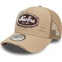 mutsid-kumer-pruun-snapback-a-frame-oval-canvas-distress-new-era