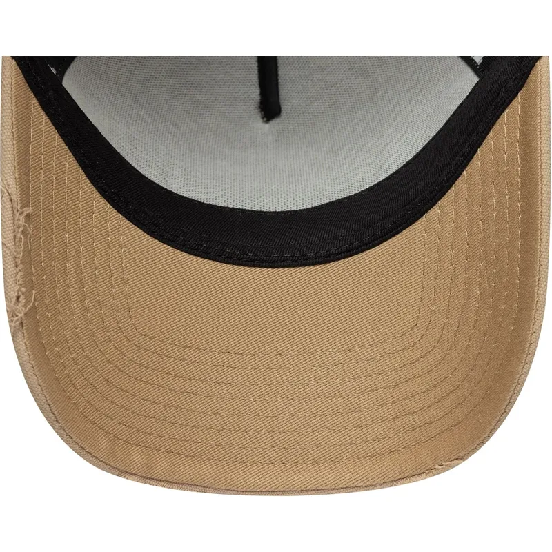 mutsid-kumer-pruun-snapback-a-frame-oval-canvas-distress-new-era